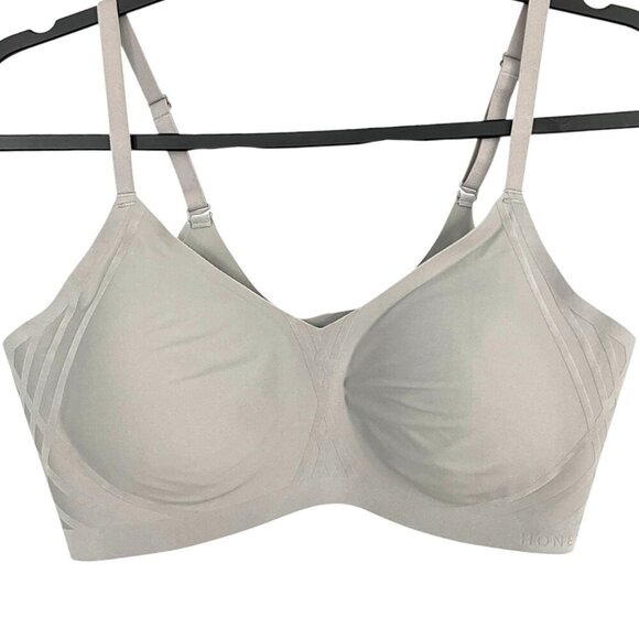 Honeylove Other - Honeylove Silhouette Bra Moondust Gray Size Large L Wireless Removable Pads